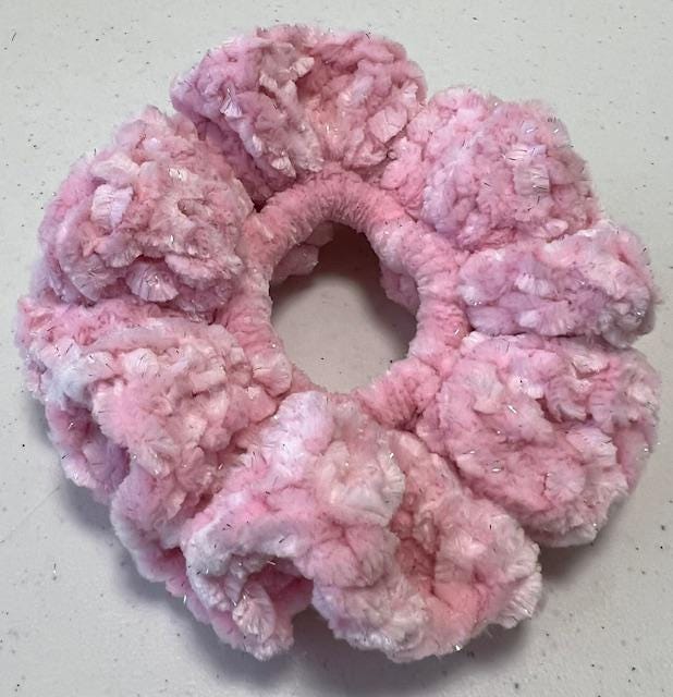 Scrunchy Sparkly Velvet - Available in 12 colors