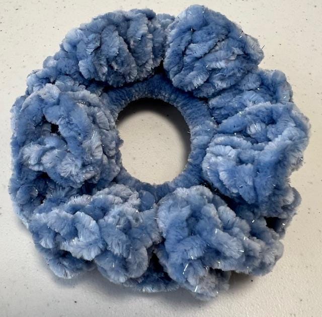 Scrunchy Sparkly Velvet - Available in 12 colors