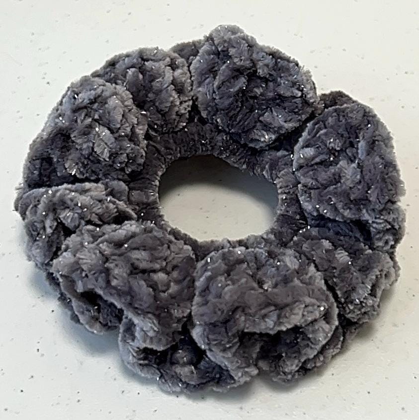Scrunchy Sparkly Velvet - Available in 12 colors