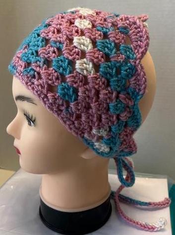 Granny Stitch Bandana HANDMADE CROCHET