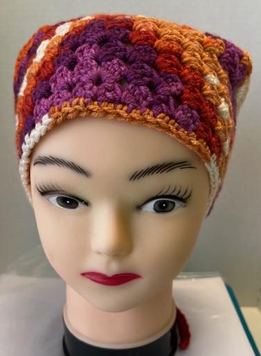 Granny Stitch Bandana HANDMADE CROCHET