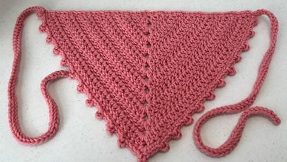 Granny Stitch Bandana HANDMADE CROCHET
