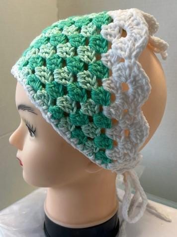 Granny Stitch Bandana HANDMADE CROCHET