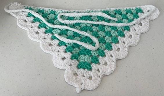 Granny Stitch Bandana HANDMADE CROCHET