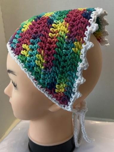 Granny Stitch Bandana HANDMADE CROCHET