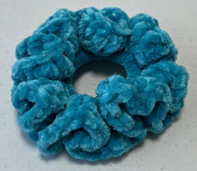 Scrunchy Sparkly Velvet - Available in 12 colors