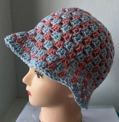 Granny Stitch Bucket Hat HANDMADE CROCHET