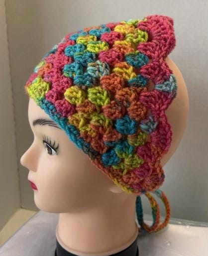 Granny Stitch Bandana HANDMADE CROCHET