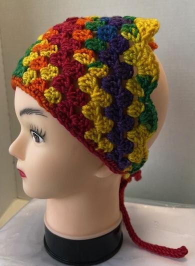 Granny Stitch Bandana HANDMADE CROCHET