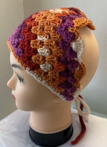 Granny Stitch Bandana HANDMADE CROCHET