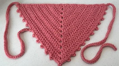 Granny Stitch Bandana HANDMADE CROCHET