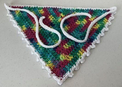 Granny Stitch Bandana HANDMADE CROCHET