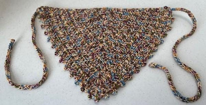 Granny Stitch Bandana HANDMADE CROCHET
