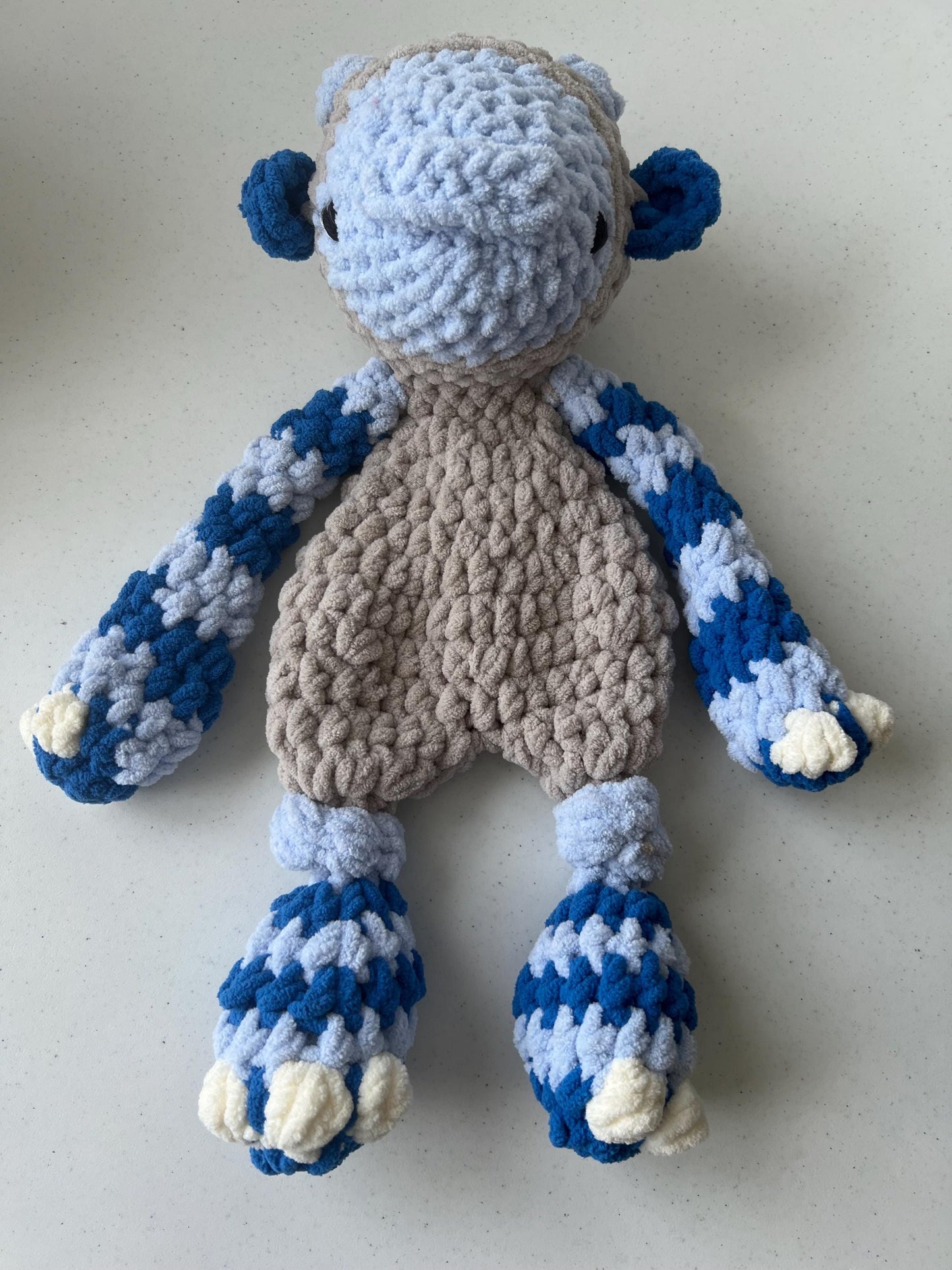 Yeti Lovey Large Crochet