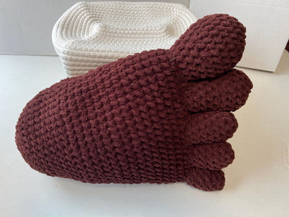 Bruno Big Foot Pillow-NEW COLORS AVAILABLE