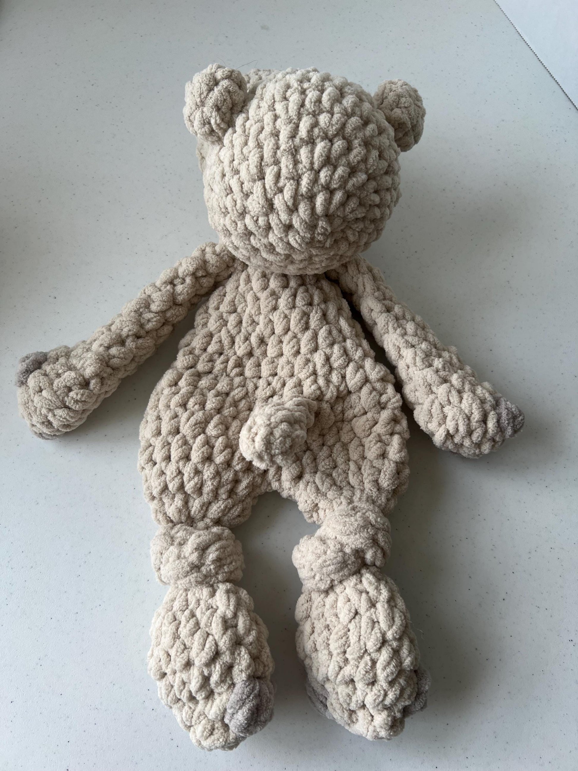 Hendrix the Hippo Lovey Large Crochet