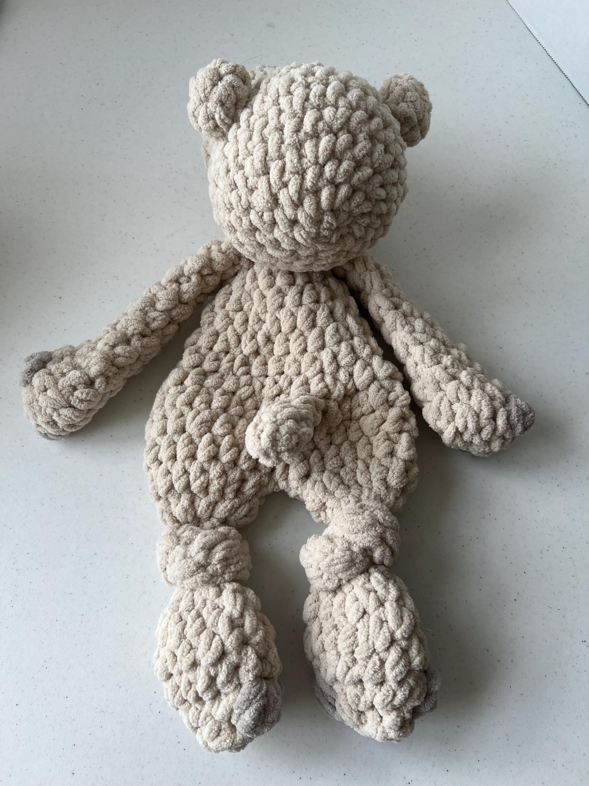 Hendrix the Hippo Lovey Large Crochet