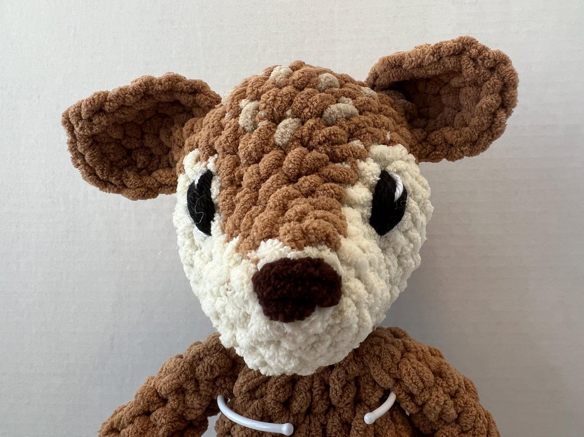 Flora the Fawn Lovey Large Crochet
