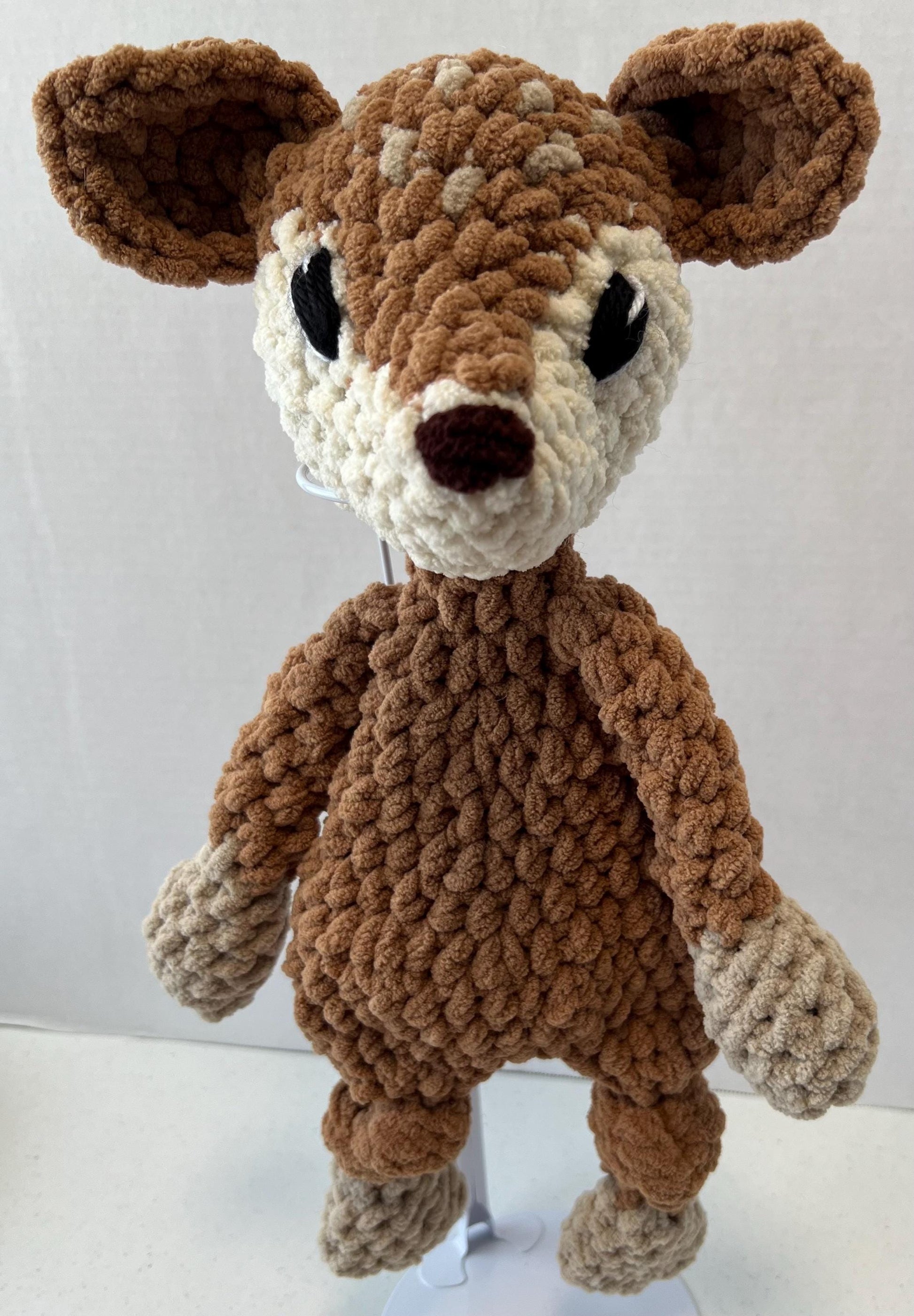 Flora the Fawn Lovey Large Crochet