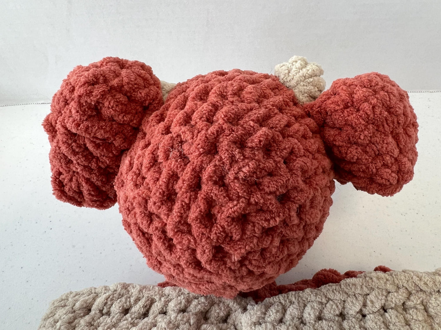 Dusty the Dragon Lovey Large Crochet