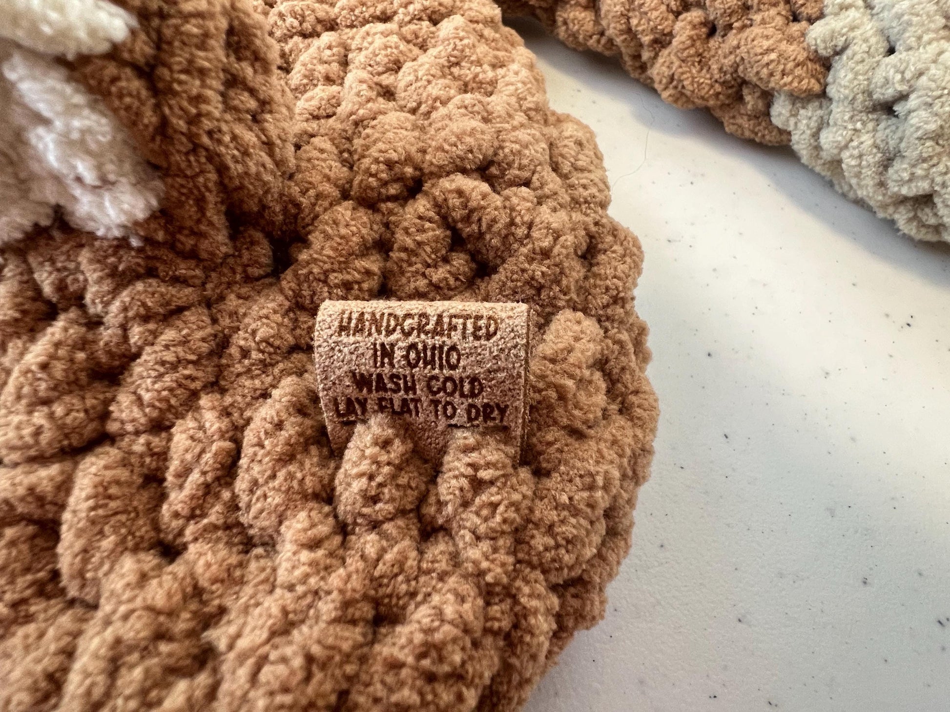 Flora the Fawn Lovey Large Crochet