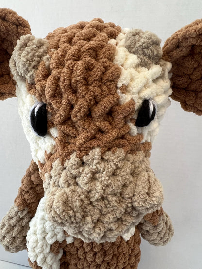 Cope the Cow Lovey Large Crochet