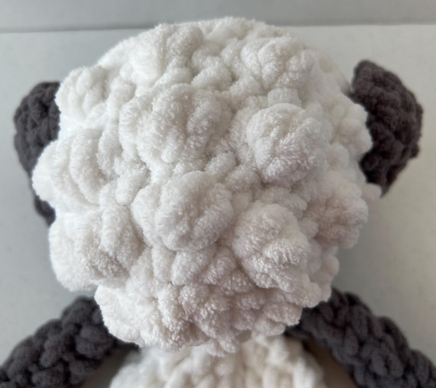 Lettie the Lamb Lovey Large Crochet