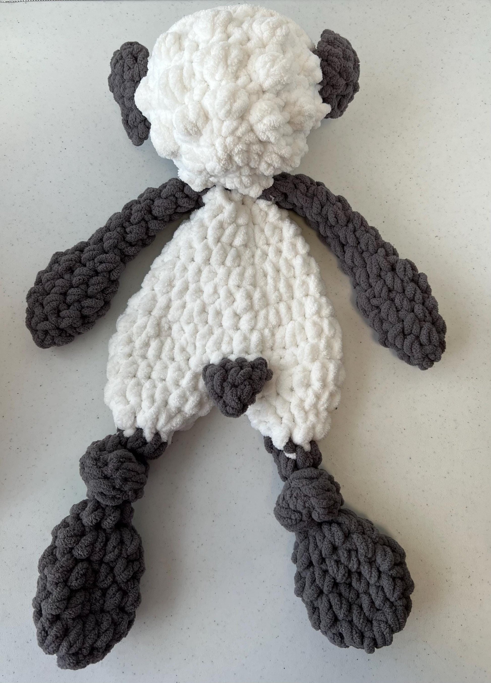 Lettie the Lamb Lovey Large Crochet