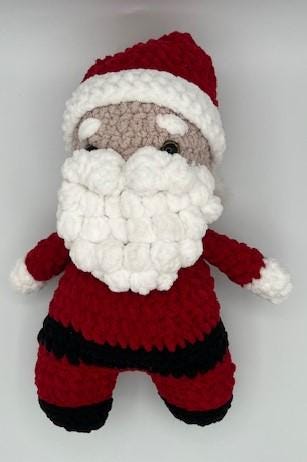Santa Claus Plushie Crochet Handcrafted