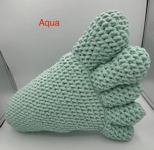 Foot Plushie Pillow Handcrafted-NEW COLORS AVAILABLE
