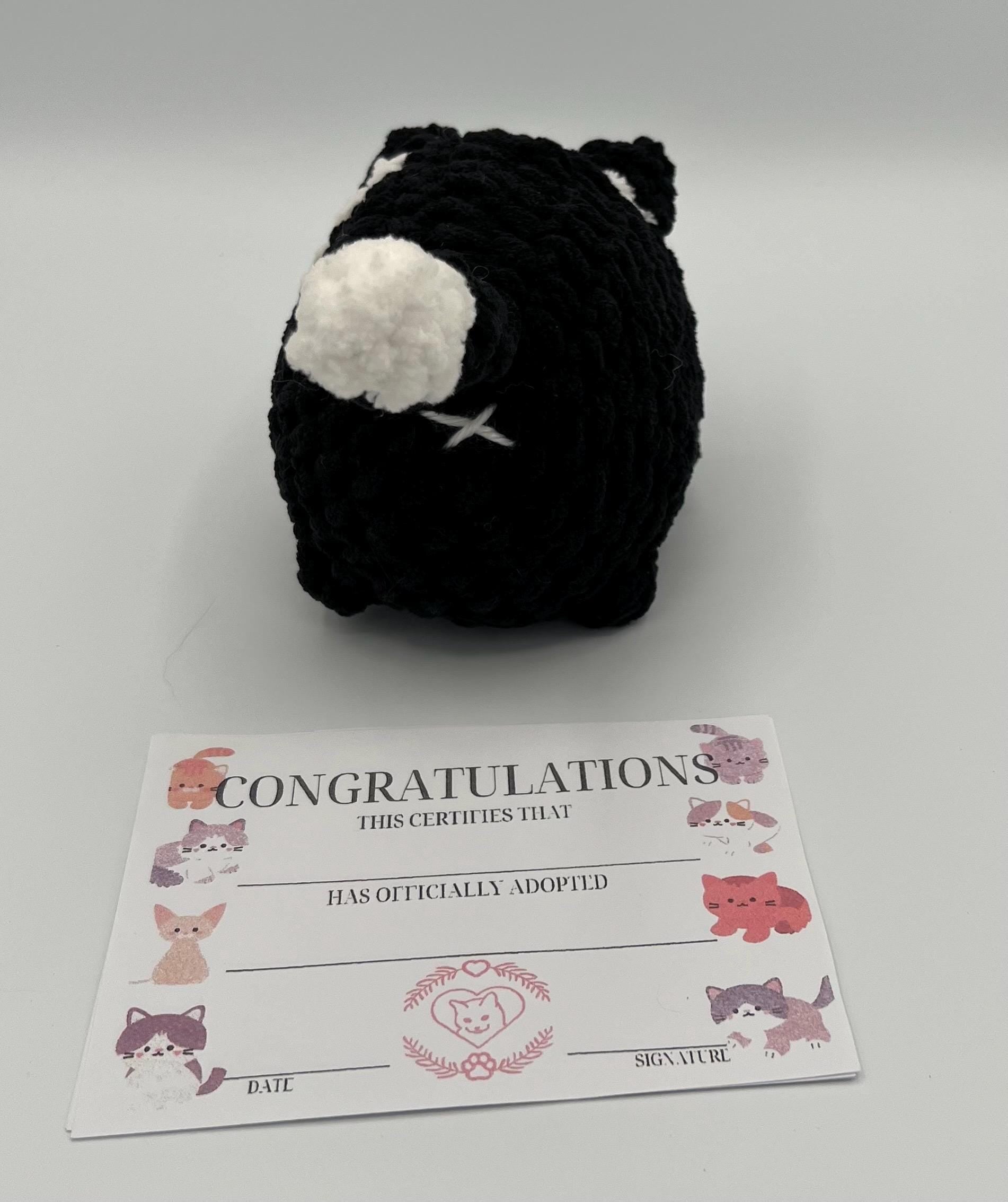 Kitten Plushie-Available in SEVERAL COLORS