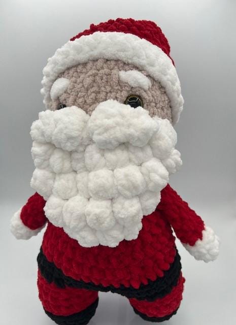 Santa Claus Plushie Crochet Handcrafted
