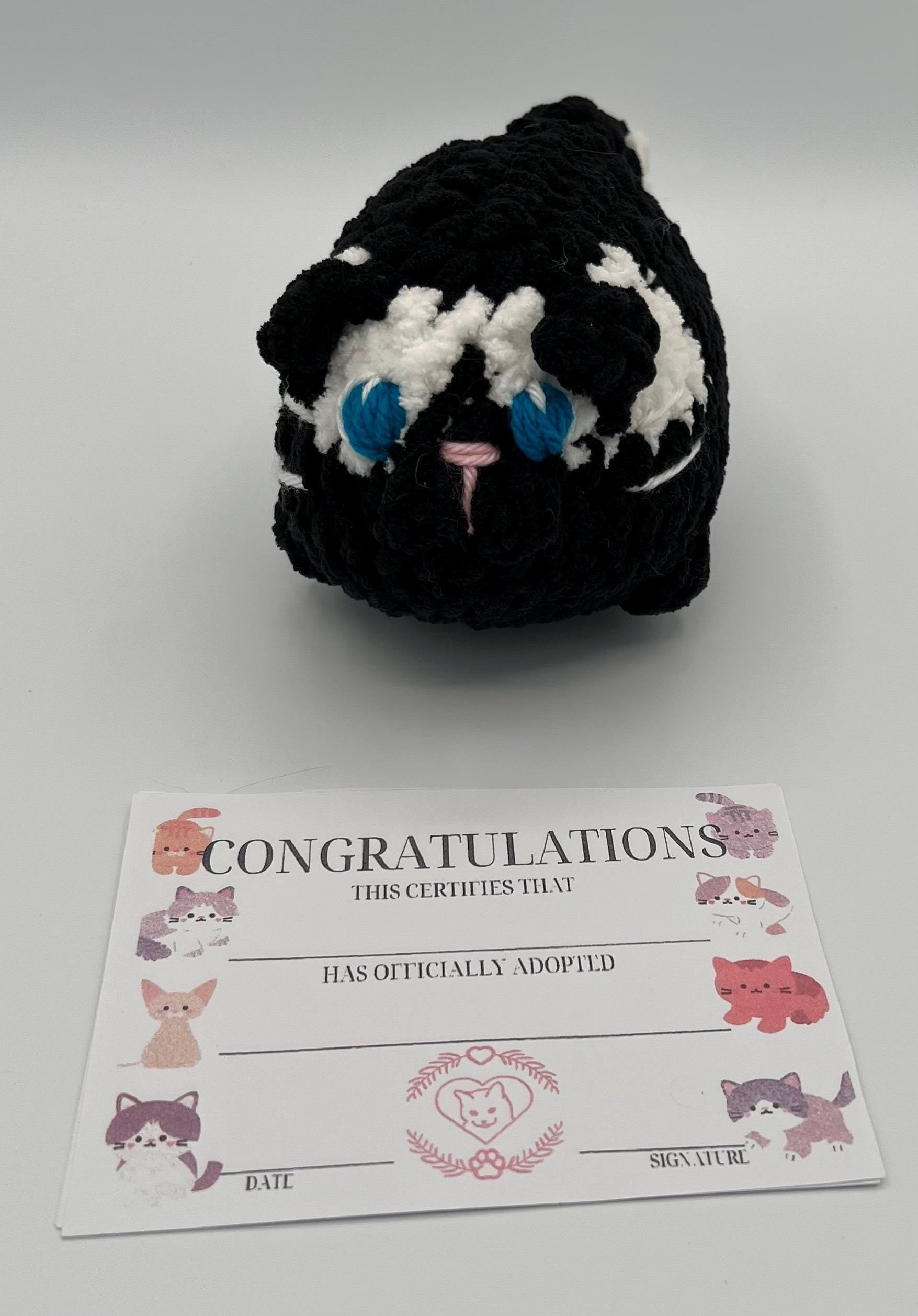 Kitten Plushie-Available in SEVERAL COLORS